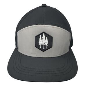 The Heartbeat Brand Snapback Trucker Hat Black One Size Adjustable 6 Panel